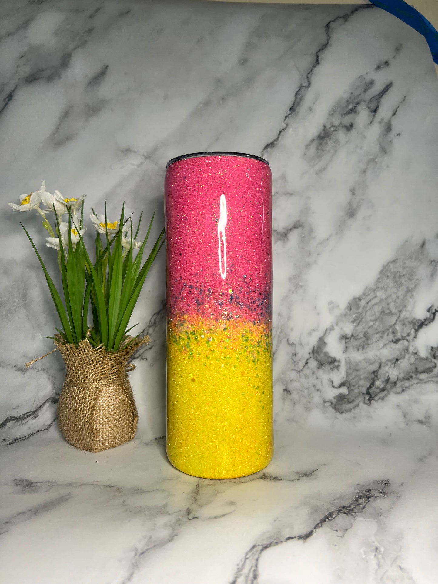 Custom Glitter Tumbler