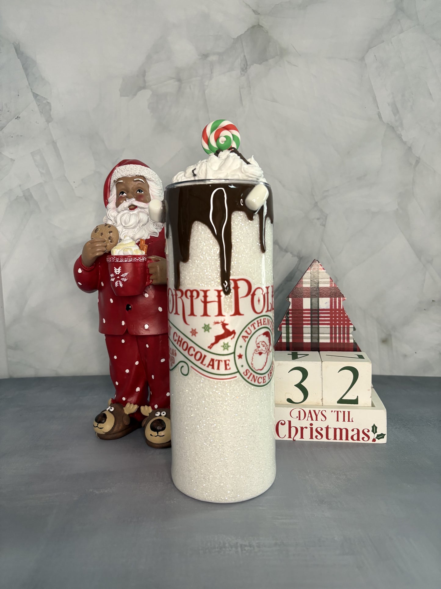 Custom Glitter Tumbler
