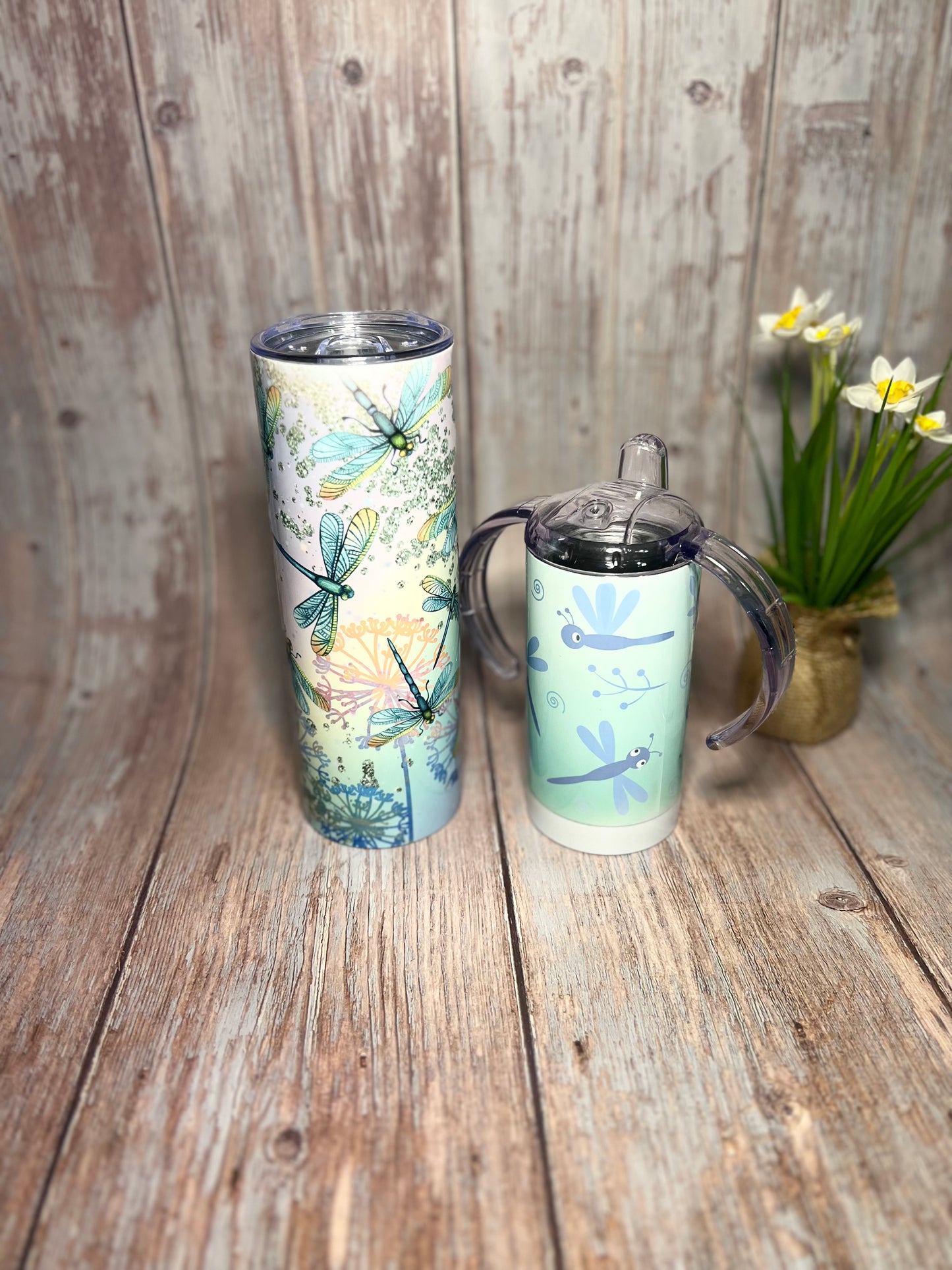 Dragonfly Mommy & me Tumbler Set