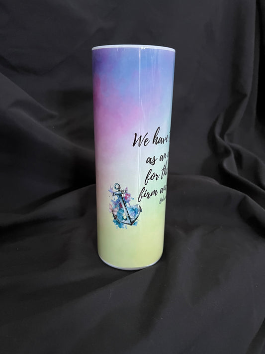 Anchor for the soul Religious Tumbler