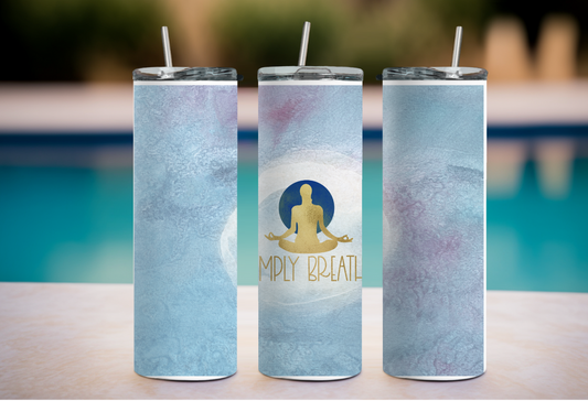 Simply Breath Yoga Tumbler