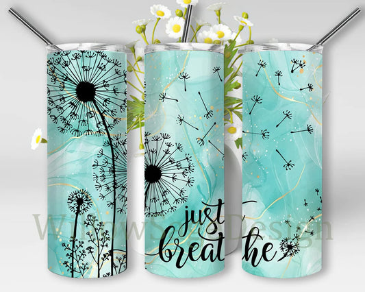 Just Breathe Tumbler